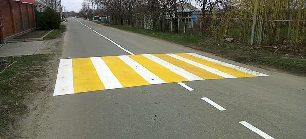 Zebra of life and budget painting of village roads - Kuban, Power, Officials, Russian roads, Longpost