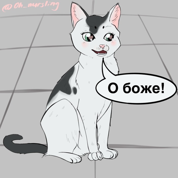 Cat priorities - GIF with background, Thief, My, Comics, Animals, cat, Longpost, Video