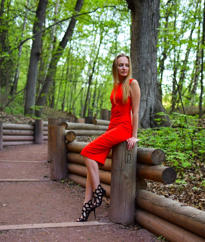 Are you listening to me, Neo, or are you looking at the girl in red? - My, Girls, PHOTOSESSION, Moscow, Longpost, Nikon