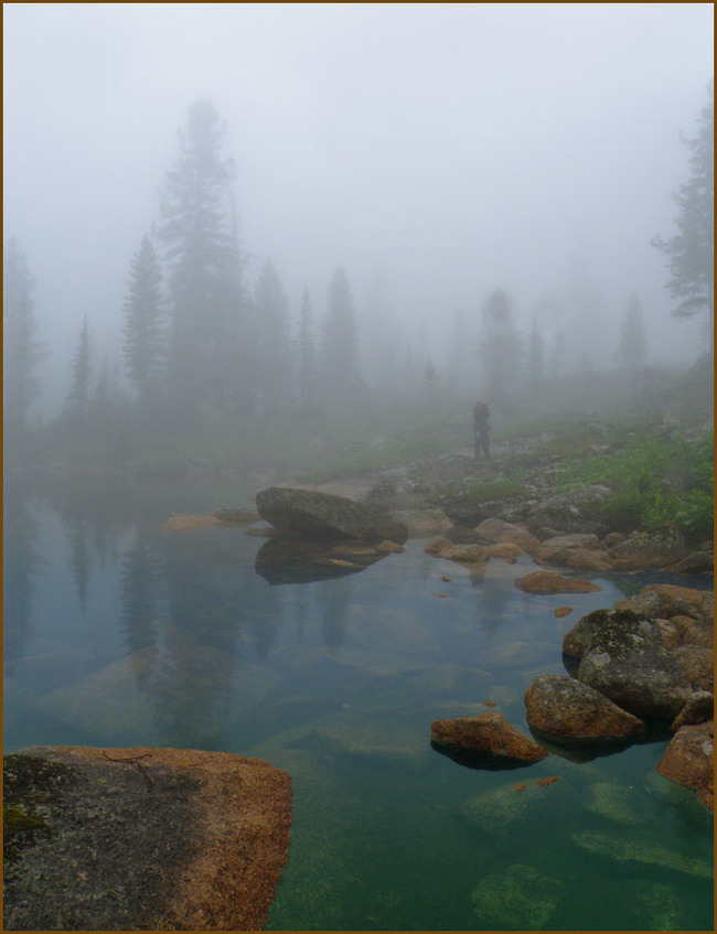 Lake Azure - My, Ergaki, Travels, Tourism, Russia, Landscape, Azure Lake, Longpost