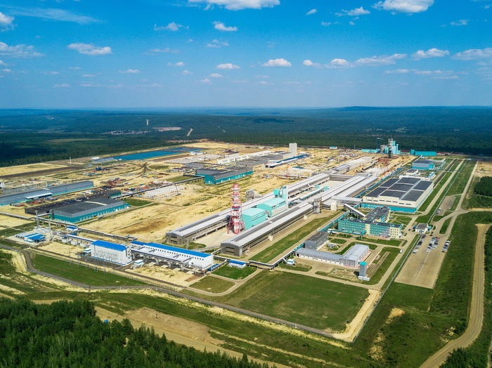 Within the framework of KEF-2019, a symbolic launch of the Boguchansky aluminum smelter took place - Mermaid, , Factory, Metallurgy, Krasnoyarsk region, Russia, Production, Russian production, Longpost