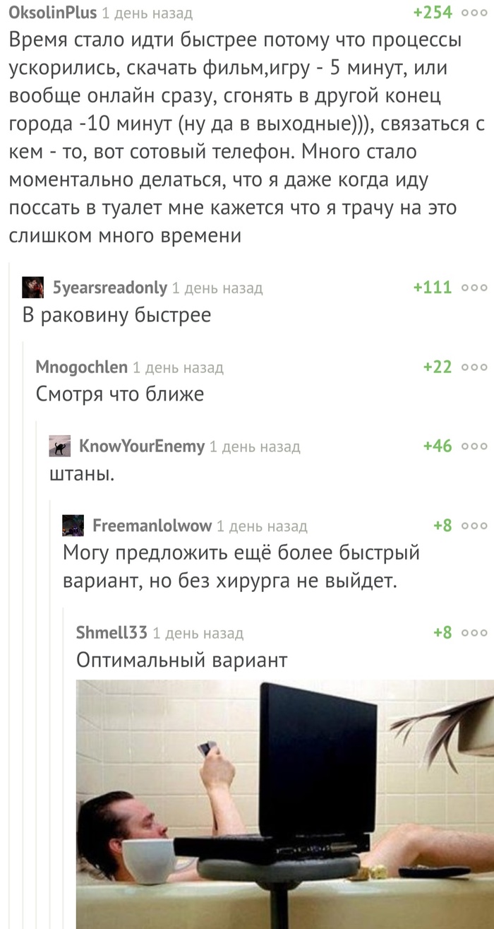 Как быстро летит время - Комментарии на Пикабу, Время, Время летит, Скриншот, Пост 1 апреля 2019 г