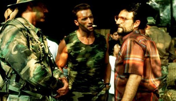 Photos from the filming and interesting facts for the film Predator 1987. - Predator, Arnold Schwarzenegger, Jean-Claude Van Damme, Celebrities, Photos from filming, 80-е, VHS, Longpost, Predator (film)