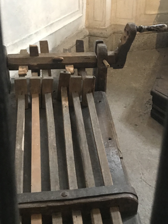 What it is? Inside in an old church in Europe. It can be seen that this is some kind of old device, but for what? - My, Weird things, What's this?, Longpost