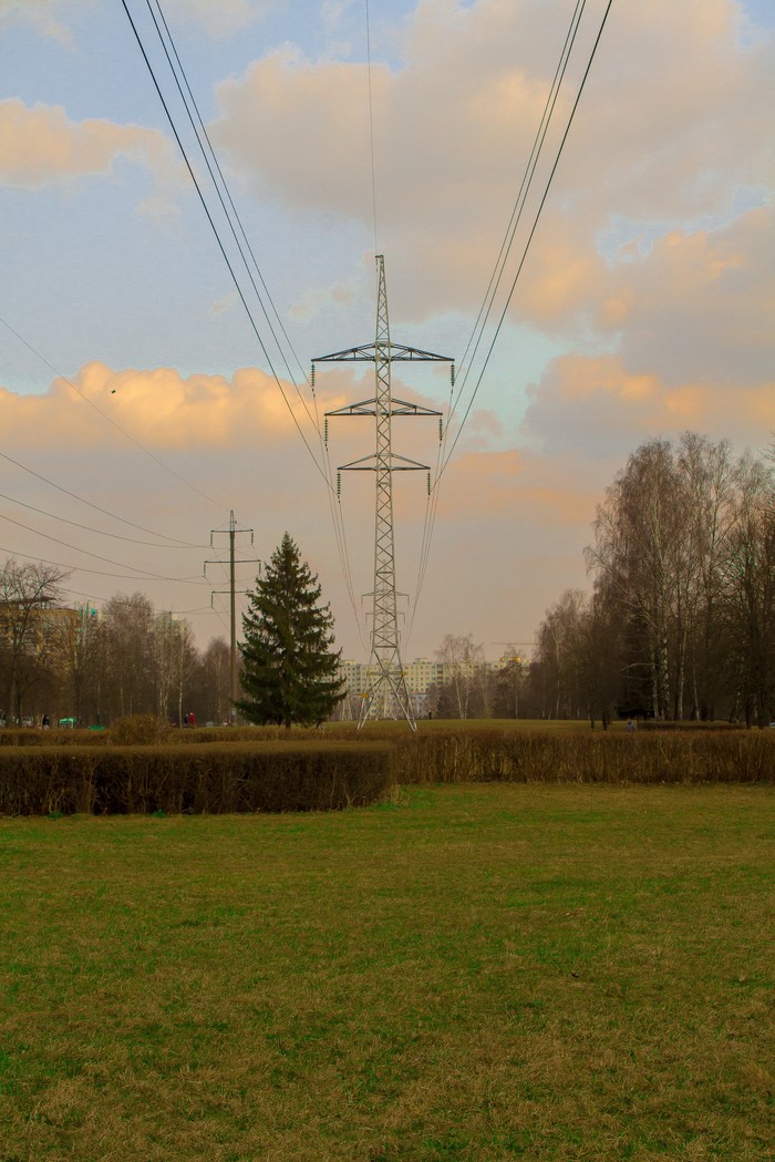 city ??energy - My, Minsk, The photo, Electricity