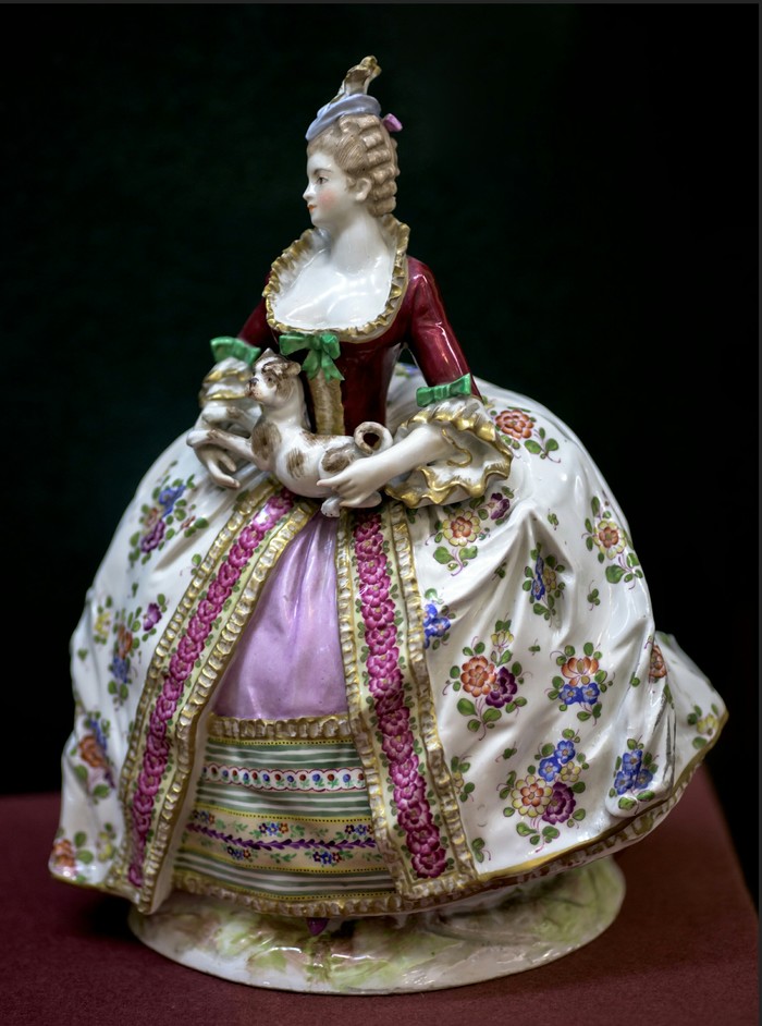 Porcelain figurines from the factory of Popov and others. - My, Porcelain, , The photo, Museum, Longpost, Figurines