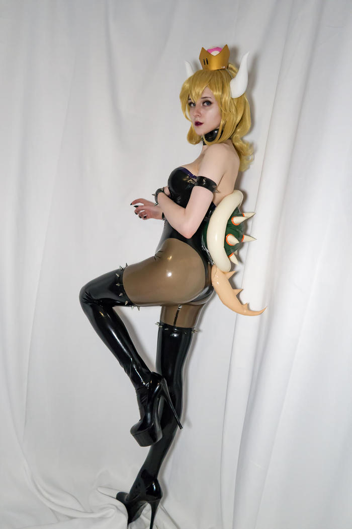 For mario lovers and not only;) - NSFW, Mario, Games, Latex, Bowsette, Super crown, Cosplay