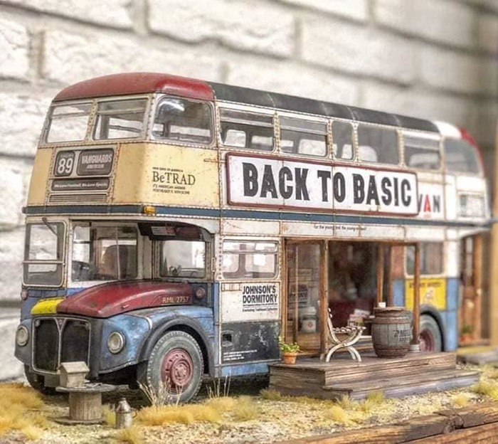 Back to Basic - Stand modeling, Master, Double-Decker bus, The photo, , Longpost