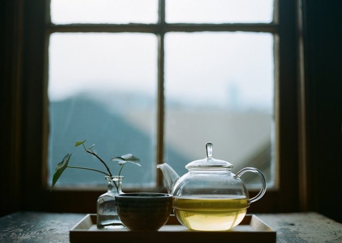 Green tea - My, Poems, Spring, Tea, 