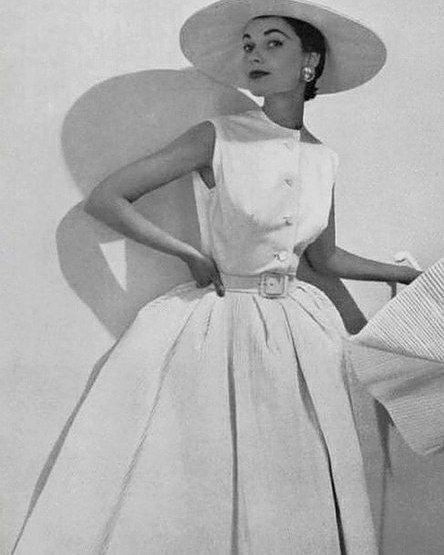 Fashion 1950 - Fashion, Vintage, The dress, 50th, Longpost