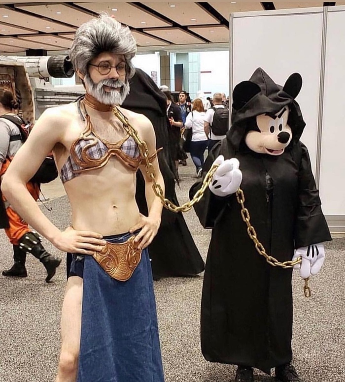 I don't even know whether to cry or laugh. - Walt disney company, Star Wars, George Lucas, Cosplay