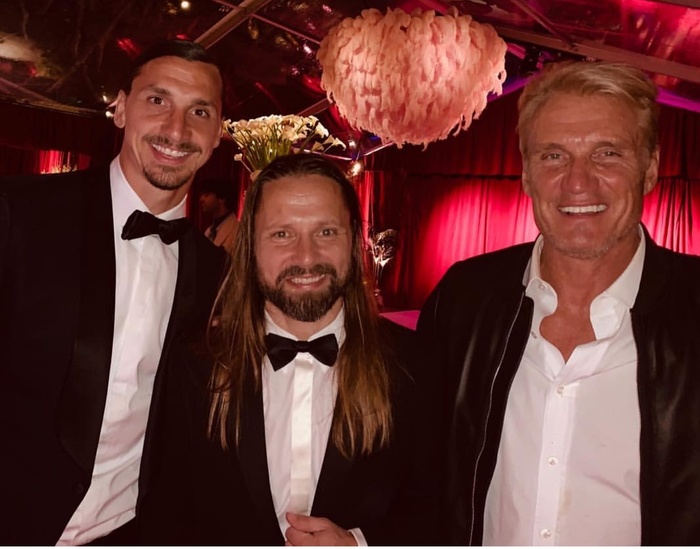 Three famous Swedes - footballer Zlatan Ibrahimovic, music producer Max Martin and actor Dolph Lundgren - Sweden, Swedes, Movies, Dolph Lundgren, Zlatan Ibrahimovic, The photo