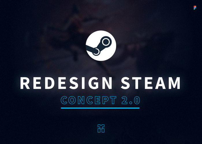 Redesign Steam. Concept 2.0 Steam, Valve, , , Ui, Ux, 3, 