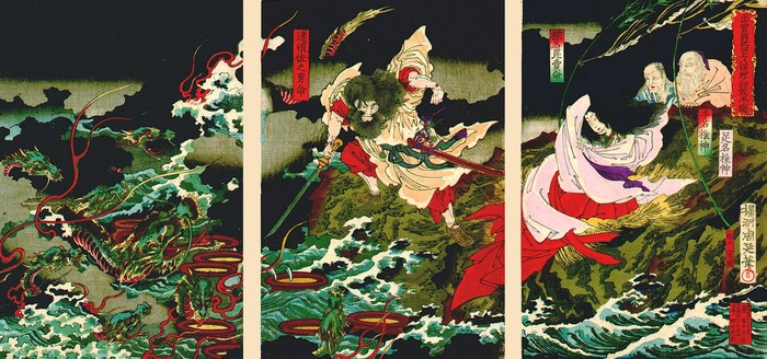 Susanoo. - Japan, Longpost, Susanoo, Japanese mythology, Mythology