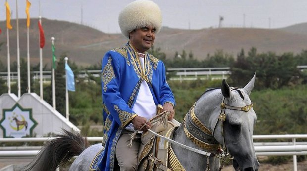 And the Swiss, and the reaper, and to all Turkmens ... an example: how the romantic dictator Gurbanguly Berdimuhamedov lives - My, Turkmenistan, Dictator, Turkmens, Turkmenbashi, Quirks, Video, Longpost, Politics