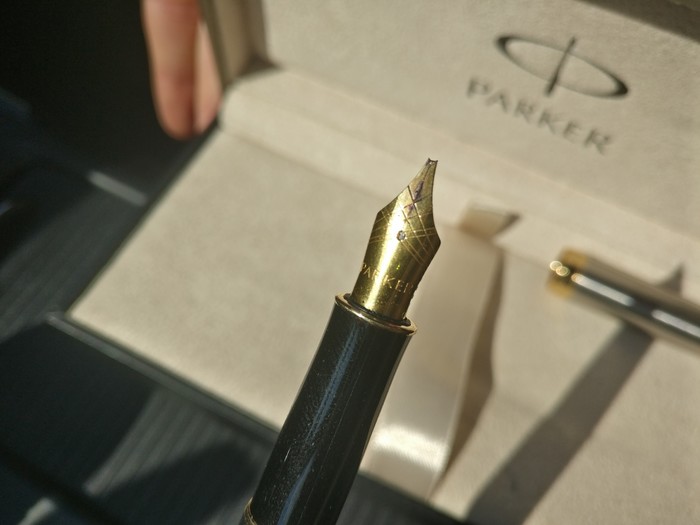 And like an expensive and reliable Parker pen. - My, Fountain pen, Parker, Marriage