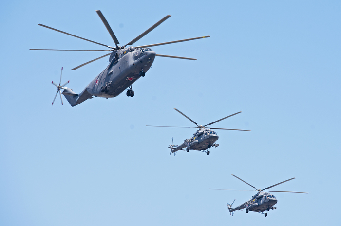 Air part of the Victory Parade! - My, Parade, Aviation, Airplane, Helicopter, Victory parade, , Longpost