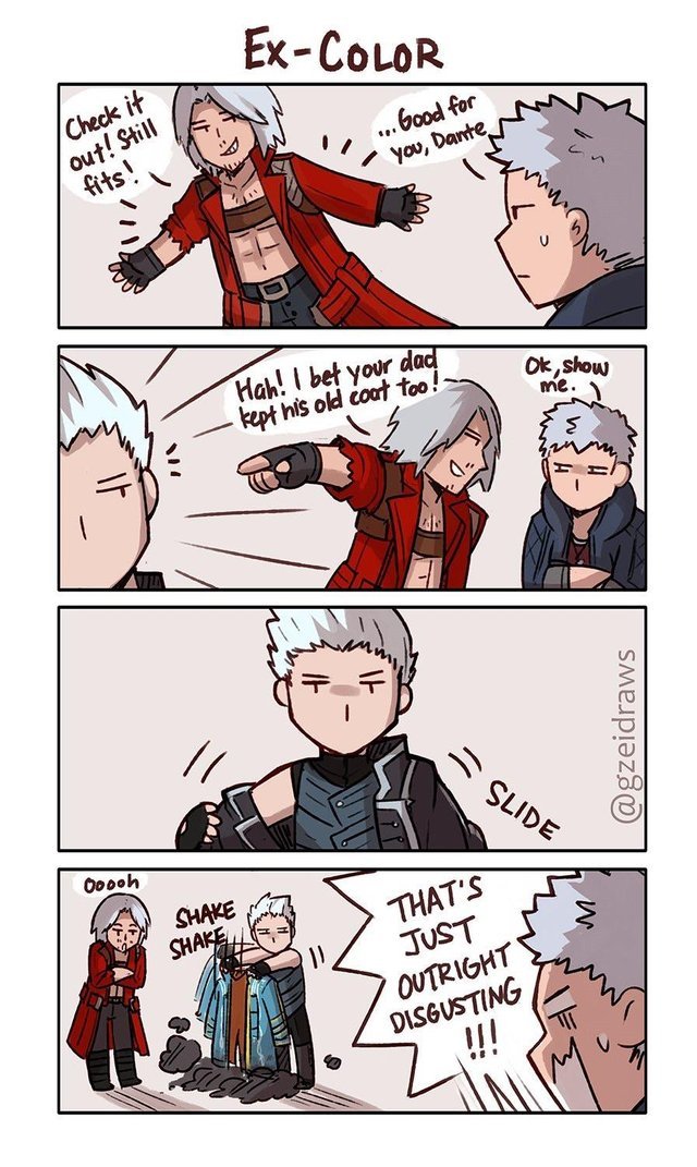 Ex Color - Translation, Comics, Devil may cry