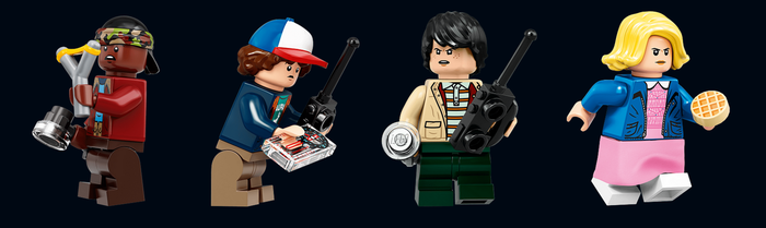 Stranger things. Lego.