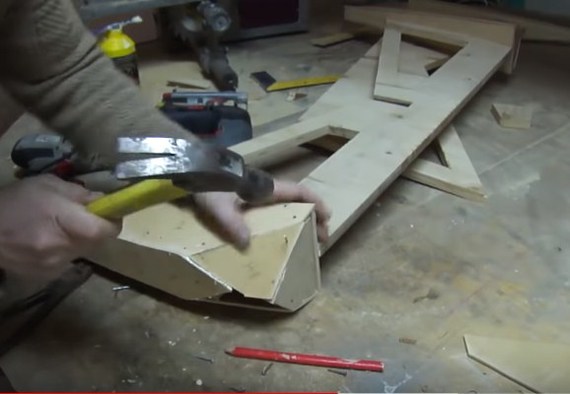 Confused DIY furniture design project. - My, , Nrvwood, Video, Longpost