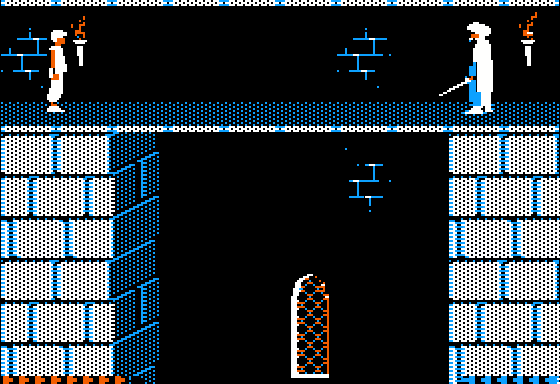 Prince of Persia - Моё, 1989, Прохождение, Apple II, Принц Персии, Компьютерные игры, Ретро-Игры, Игры, Платформер, Длиннопост