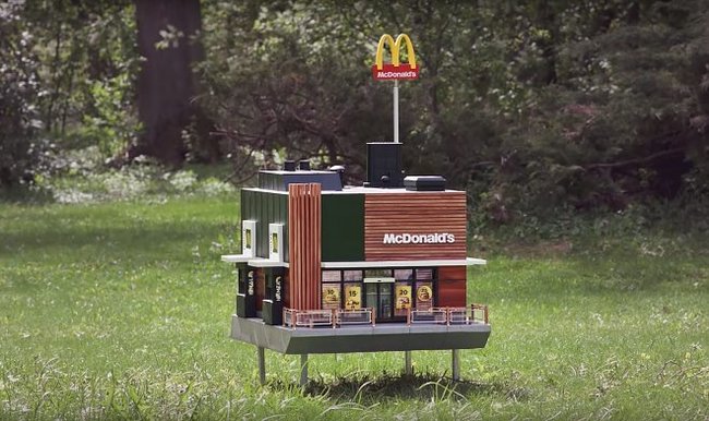 McDonald's launches McHive branded hives to save bees - McDonald's, Hives, Bees, Beekeeping, Video, Longpost