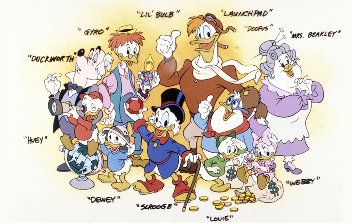 Behind the scenes DuckTales - Longpost, GIF, Interesting, Behind the scenes, Cartoons, Animated series, DuckTales