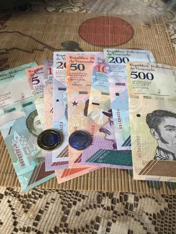 Received, happy, satisfied. - My, Coin, Bill, Money, Numismatics, Bolivar