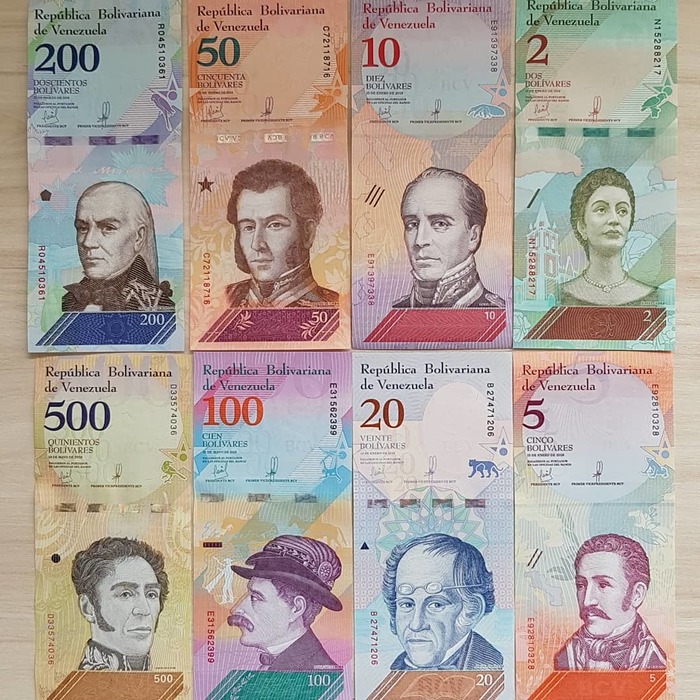 Venezuelan money - My, Banknotes, Money, Bolivar, Venezuela, Longpost