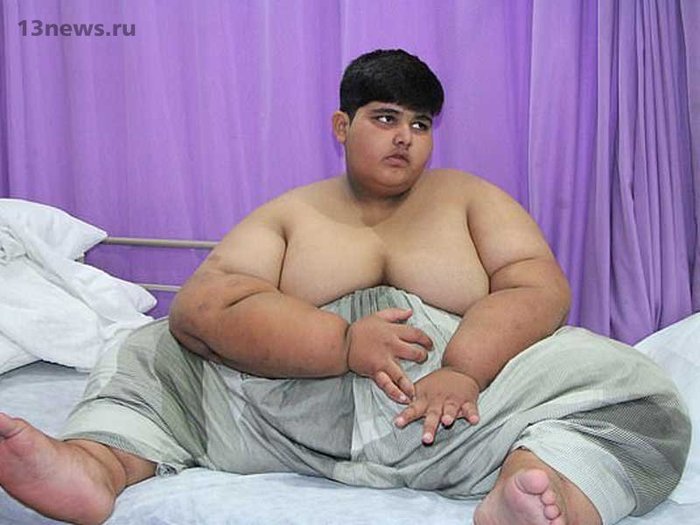 The fattest kid from Pakistan. - Children, Weight, Fat man, Obesity, Fullness