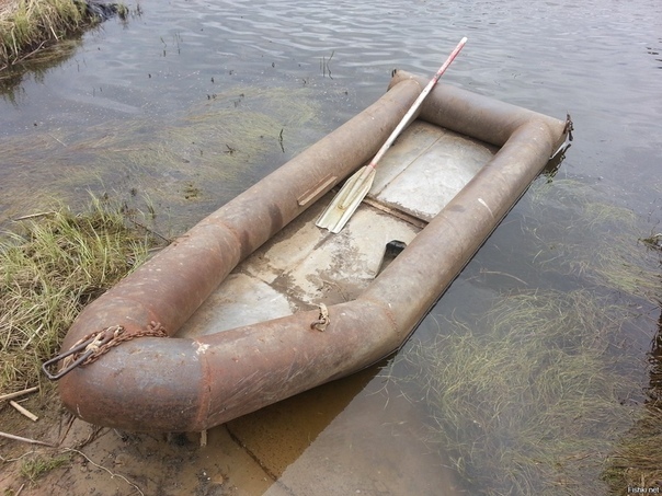 Boat for the strong - A boat, Metal, Why, Fishing, In contact with