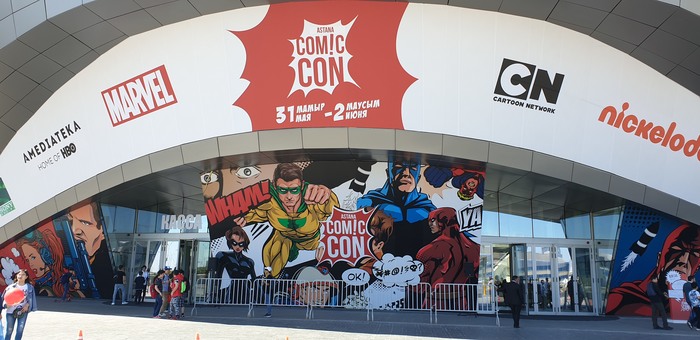ComicCon Astana 2019. Briefly about what happened in Nur-Sultan last weekend. Day 1, part 1 - My, Comic-con, , , Cosplay, Cosplayers, Geek Culture, Comics, Anime, Longpost