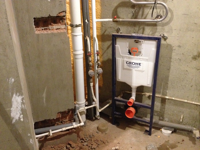 Bathroom renovation, part 8 - My, Repair, Krasnoyarsk, Longpost