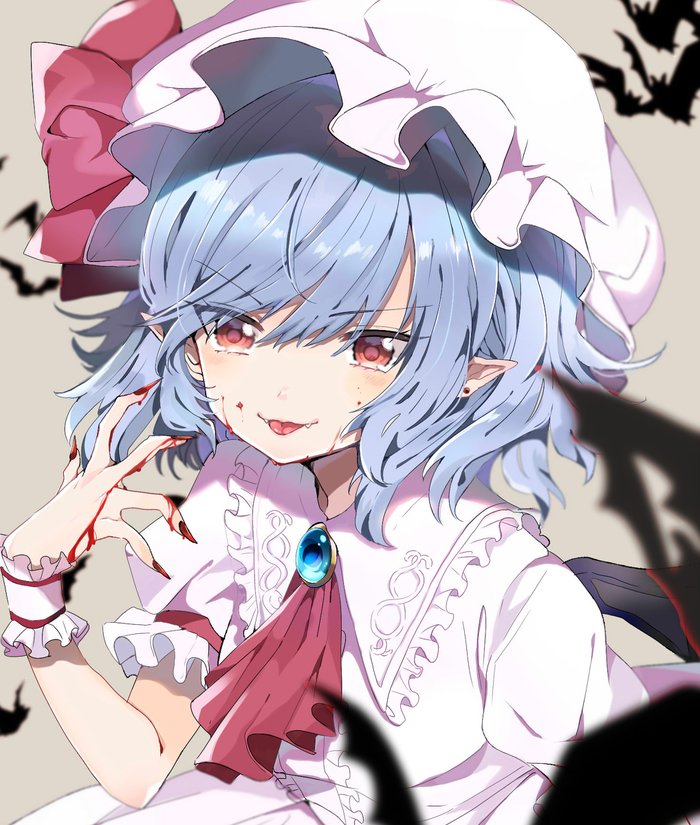 Remilia - Anime art, Anime, Remilia scarlet, Touhou, Satoupote