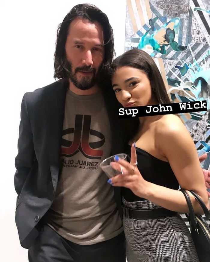 Lessons in non-harassment from Keanu Reeves. - Keanu Reeves, Actors and actresses, Behavior, Just, Modesty, Why, Longpost