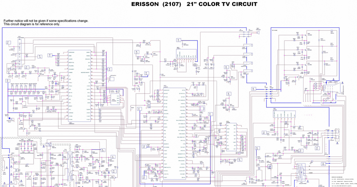 Erisson 1430 схема