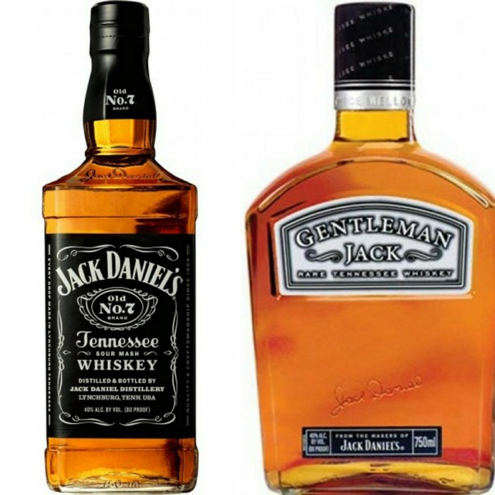 Jack Daniel's №7 VS Gentleman Jack.