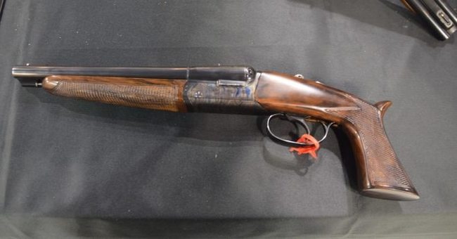 Pedersoli Howd pistol in caliber 45colt/410 - Weapon, Double-barreled shotgun, Hickok45, Video, Longpost