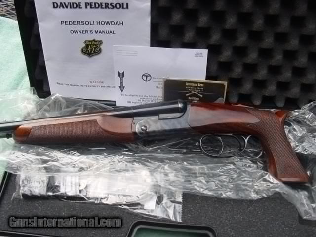 Pedersoli Howd pistol in caliber 45colt/410 - Weapon, Double-barreled shotgun, Hickok45, Video, Longpost