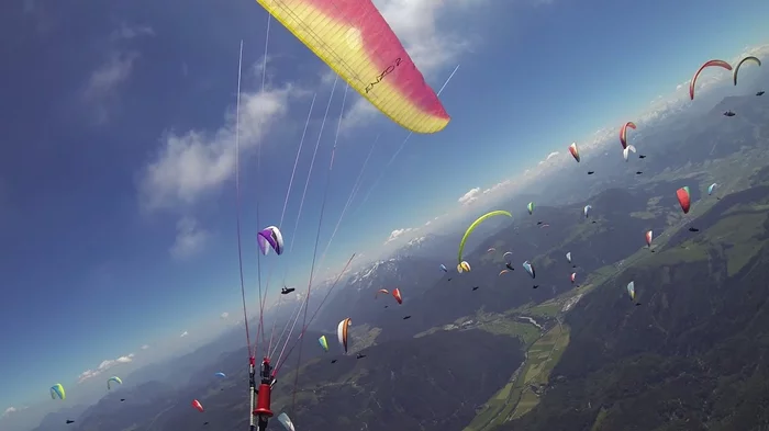 Paragliders. - My, Paragliding, Informative, Flight, Air, Aviation, Video, Longpost