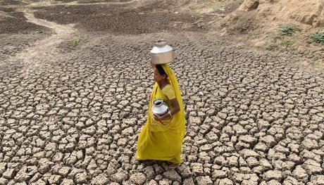 Abnormal heat dried up India: the population does not have enough drinking water - news, Agronews, Heat, India, Water, Incident