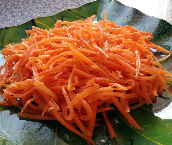Korean carrots - My, Snack, Cooking, Longpost, Korean carrots, Recipe