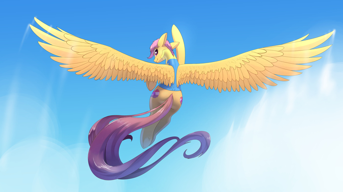 Chicken That Can Fly - My little pony, Scootaloo, Wonderbolts, Underpable