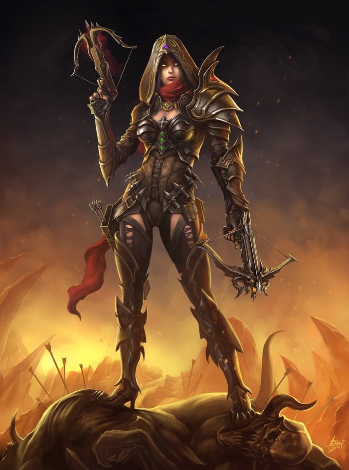 Demon Hunter. , -,   , Diablo III