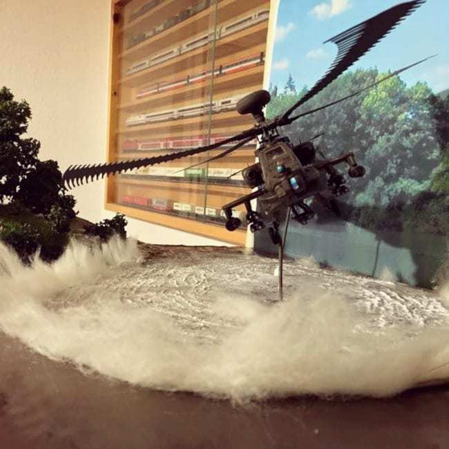 Diorama - Diorama, Stand modeling, Helicopter