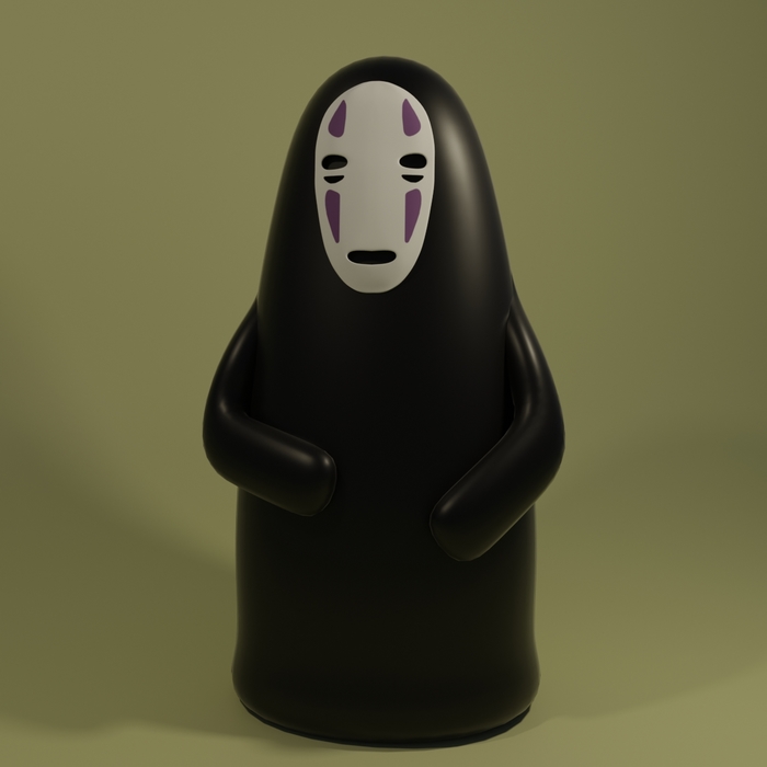 Faceless - My, Blender, 3D