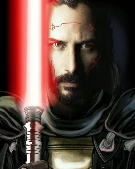 Darth Keanu - Keanu Reeves, Star Wars, Darth Revan