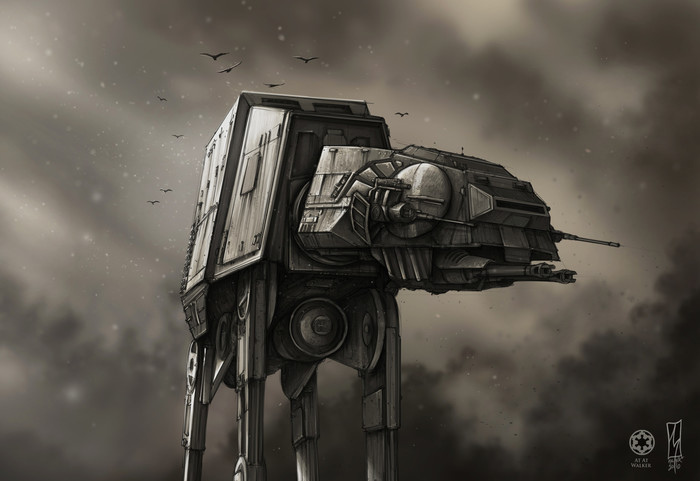 AT-AT. , -, , , At-at, Star Wars, Shane Molina