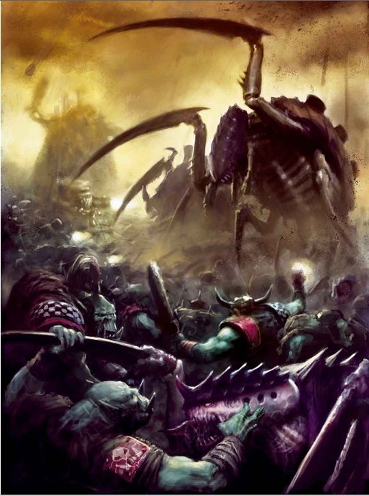 Tell me, old warboss, isn't it for nothing that we once fought beetles? [Fanfiction] - Фанфик, Orcs, Warhammer 40k, Longpost, Wh other, Creation