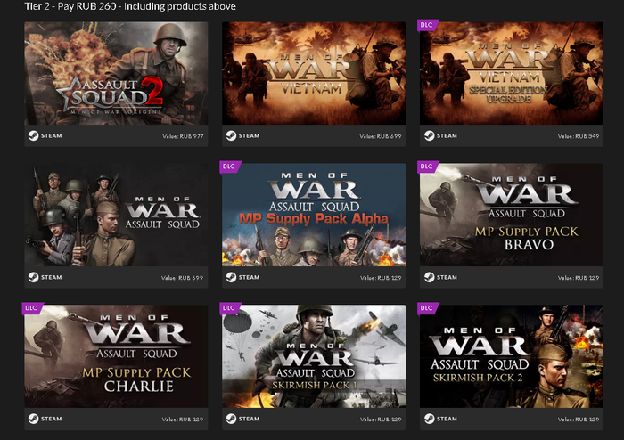 Men of War Assault Bundle Fanatical, Steam, Не халява, Без рейтинга